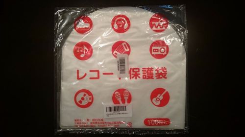 ANTI STATIC  Inner Sleeves 12&#034; RECORD made in japan  Thickness 0.028mm 500pcs