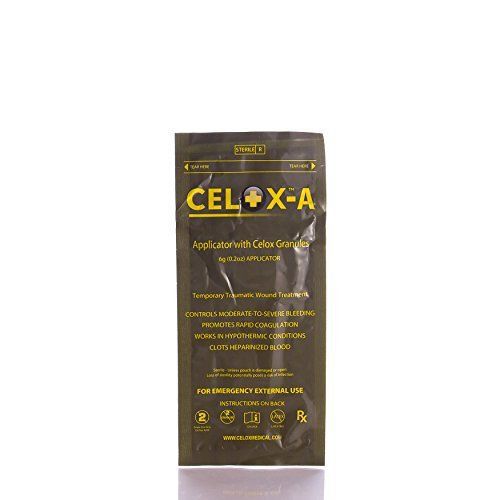 CELOX V12090+ Blood Clotting Granule Applicator and Plunger Set