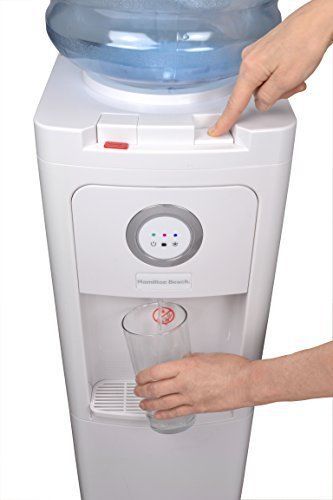 Water dispenser top loading white for sale