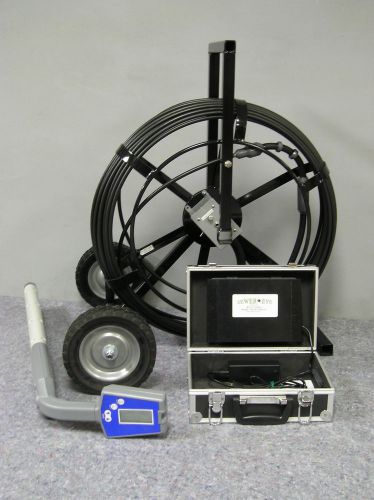 Sewer camera, pipe inspection system with locator for sale