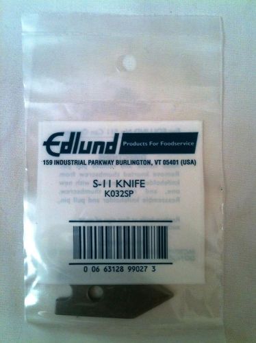 Genuine Edlund K032SP S-11 Knife for S11 Can Opener New