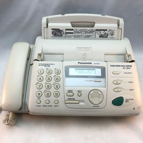 Panasonic KX FP151 Paper Fax Machine 30day Warranty