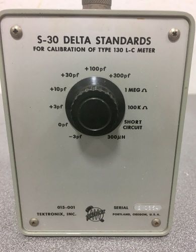 Tektronix S-30 Delta Standards