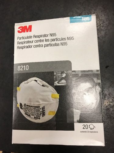Lightweight Particulate Respirator 8210, N95, 20/Box