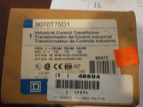 New 4R894 Industrial Transformer 9070T75D1