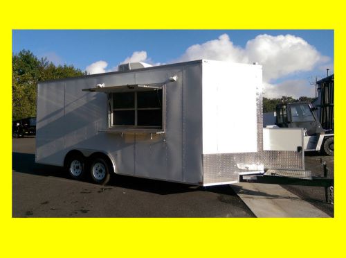 2017 Lark 8.5x18 Concession Trailer loaded with features