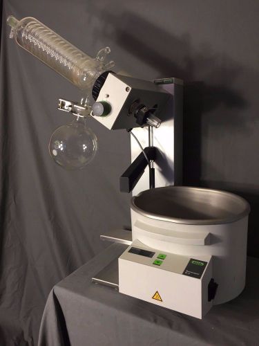 Buchi Rotavapor R-3 Rotary Evaporator / Digital Water Bath and Glassware