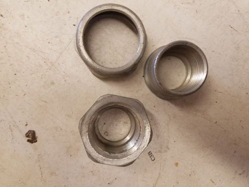 3 piece union coupling,1&#034; malleable iron &#034;new&#034; for sale