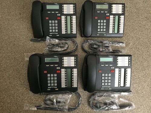 Nortel T7316 Telephones - Refurbished - Nice - Lot of 4 - New Handsets &amp; Cords