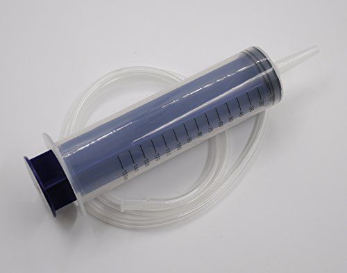Karlling 150Ml Large Big Plastic Hydroponics Nutrient Measuring Syringe Easy New