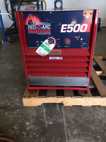 Lincoln electric r3r-500/red-d-arc e500 for sale