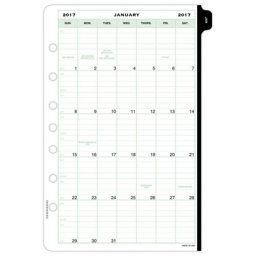 Day-Timer Weekly Planner Refill 2017, Two Page Per Week, 5-1/2 x 8-1/2&#034;, Desk