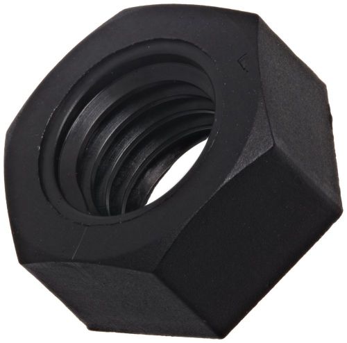 Nylon 6/6 hex nut black m3-0.5 thread size 5.5 mm width across flats 2.4 mm t... for sale