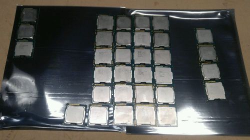 Assorted lot of 32 i series processors (i3,i5,i7)