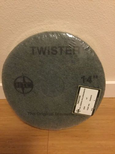 Twister diamond floor pads.  14&#034; seat of 3. for sale