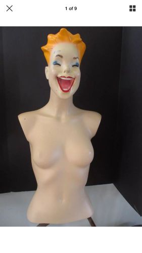 Lady Lulu Mannequin Torso Female Dress Form Store Retail Fiberglass Blonde Model