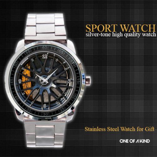 1996 C4 CORVETTE WHEEL style Sport Metal Watch