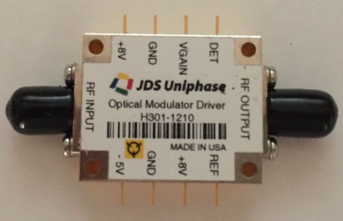 JDSU H301-1210 10Gbs Fiber Optical Modulator Driver (Brand New)