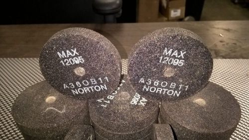 Get Six (6)  Norton A360B11 Grinding Stones