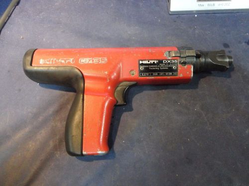 Hilti dx-35 powder actuated fastening systems nail gun for sale