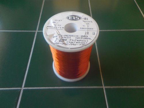 NEW 2 LBS. EIS REA AWG 28 MW-35C/MW-73C 200C MAGNET WIRE 28 HTAIH