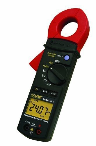 AEMC 565 TRMS Leakage Current Meter and Probe, 100A Range