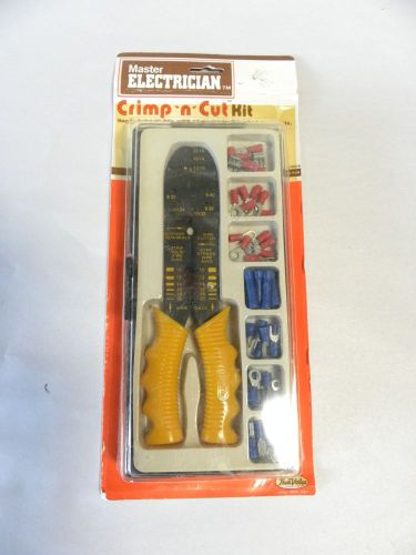 NOS Snapit Vtg Master Electrician Crimp &#039;n&#039; Cut Kit Electrical Connectors (A5)