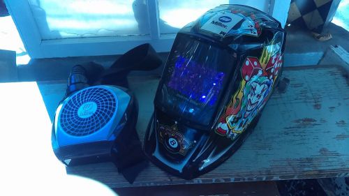Joker Miller elite digital auto welding helmet with miller cooling fan