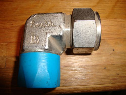 New swagelok ss-1210-2-12 316ss 3/4&#034; tube  x 3/4&#034; male npt elbow fitting for sale