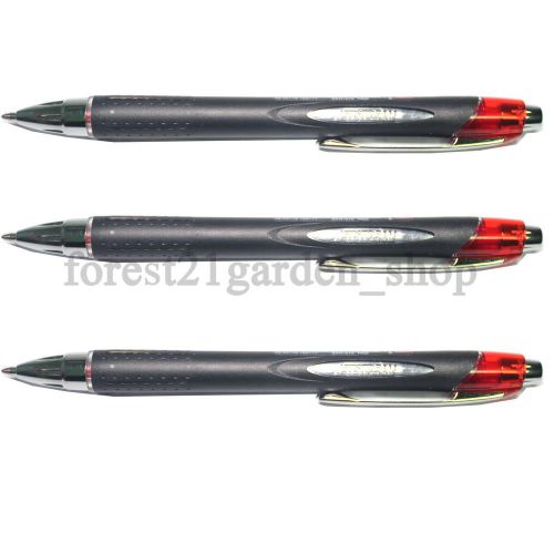 x3 Uni Jetstream SXN-210 Ball Point Pen - 1.0 mm - Red  ink  - 3 Pcs