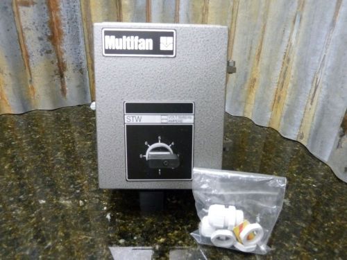 Brand new multifan stw7 7 amp1ph fan speed controller fast free shipping incl for sale