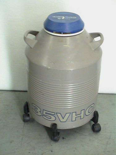 Taylor Wharton VHC35 Cryo Storage Dewar Liquid Nitrogen Taylor-Wharton