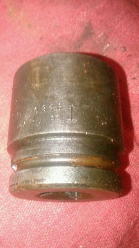 Wright 6846 3/4&#034; drive 1-716&#034; standard impact socket - new - made in usa for sale