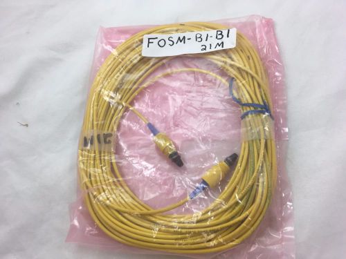 Siecor Yellow Fiber Optical Cable FOSM BI BI 21M