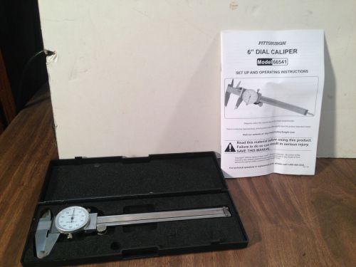 Pittsburg Dial Caliper 6 inch