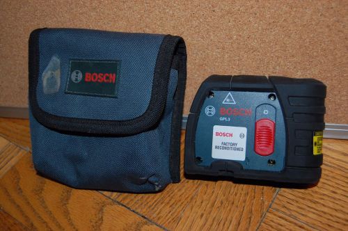 bosch laser level GPL3 multi point laser Factory reconditioned