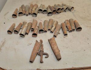 32 antique tree spiles tin taps collectible maple syrup sugarbush tool