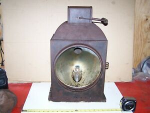 ROCHESTER CT HAM Steam Traction Engine Prairie Tractor Kerosene Headlight WOW!!