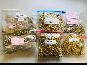 LARGE LOT OF GROMMETS &amp; EYELETS