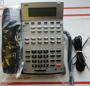 NEC 0890043 IP1NA-12TXH 22B HF/Disp Aspire Phone Black Telephone