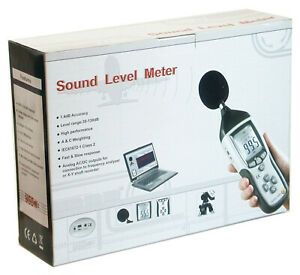 CEM DT-8852 Digital Sound Noise dB Meter Data Logger /w MEMORY PC USB Datalogger