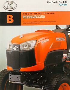 Kubota B2650 / B3350 Brochure