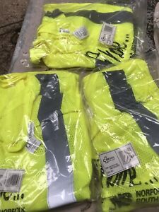 (3) New Norgolk Southern Safety Vests