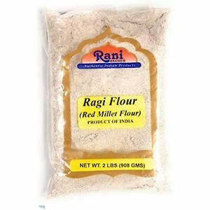 Rani Raggi Flour (Finger Millet) 2 Pound, 2lbs (32oz) Bulk ~ All Natural | Vegan