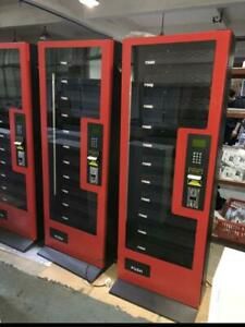 11 Slot Cigarette Candy Food Chips Bathroom Floor Coin Bill Vending Machine NEW