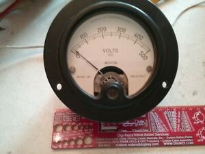 Weston 500VDC Meter Movement