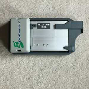 Bartizan Credit Card Imprinter Manual Slider Machine Global Payments