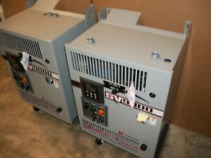 LOT OF 2 CUTLER HAMMER SV 9000 DRIVE 480V FREQUENCY DRIVE  HEAVY DUTY MOUNTS