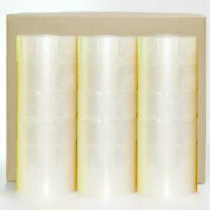 18 ROLLS - 1.9 INCH x 110 Yards 330 FT Clear Carton Sealing Packing Package Tape