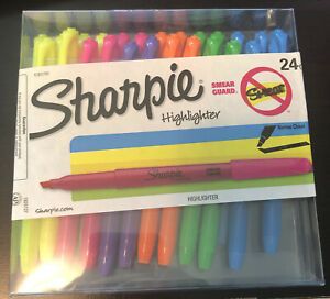 Sharpie Accent Highlighters Assorted Colors 24 Pack